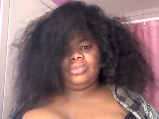 In the shower out the shower