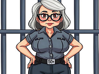 Granny in Jail Ai Porn Slideshow
