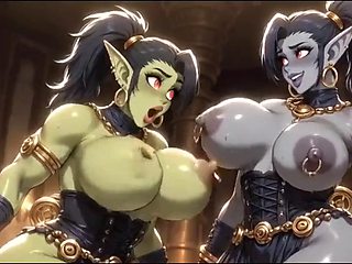 Noirs Demon Busty Ai Animation