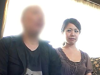 brunette babe fucks everyone as her cuck looks on