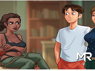 SummertimeSaga - Headmistress Punishes Her Students E2 # 10