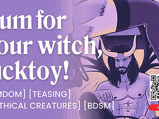 ASMR Audio Porn: Femdom Witch Dominates Her Incubus - BDSM & Oral Sex - Erotic Dark Fantasy Audio Story