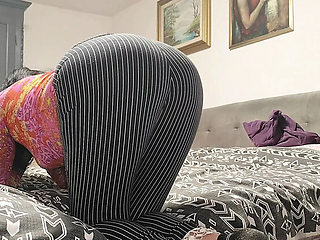 StepMom Lets StepSon Plow Her Big Ass & Fill Her With Cum