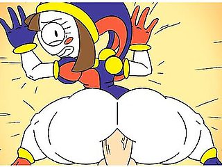 Ponmi Doggystyle Fucked (digital Circus) (no Sound) - Car Toon