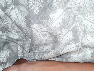 Step mom relaxing massage for step son big dick in bed