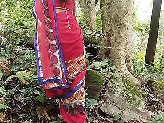 A desi girl was walking alone in forest  stranger  came there and ask her pussy  fucking hard, A teen girl fucking hard stepbro