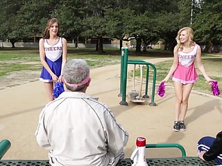 Cheerleader Molly Manson gets fucked hard by her boyfriend Eric John