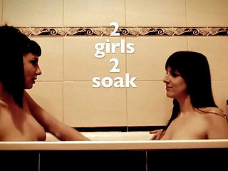 Lesbian Shower Fetish: Irina Vega & Maya Homerton Fingering Soaked Pussies