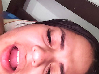 cheating wife sucking and fucking outdoor then gets fucked rough and raw after ass rimming