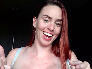 Great Big Boobs On Masturbating Redhead