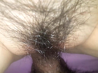 Extreme Close-up of Raw Vaginal Penetration Ending with a Thick Creampie.