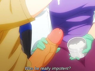 Big-titted COUGAR physician helps timid guy give his very first jizm sample (SPECIAL)