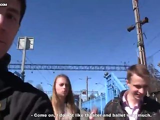 RUSSIAN PICKUP PERSONS: Doggy, Cowgirl  Blonde Porn