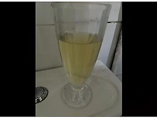Pissing In A Glass And All Over Toilet Seat