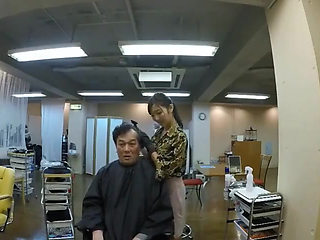 That Salon Where Her Eyes Keep Meeting Mine Like She Wants More