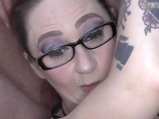 Demona Takes Some More Bukkake Jizz