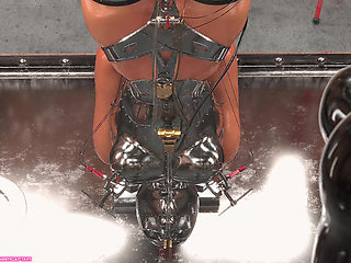 Full Metal Bondage by a Cruel Step Sister!