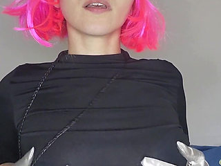 Discover My Pleasure with My Kitty Mask and Big Tits