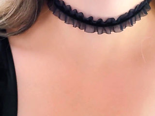 PAWG Maid in Black Lingerie Rides a Dildo Instead of Cleaning Your Room.