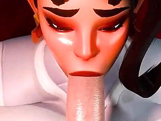 Overwatch Vendetta Sloppy Blowjob POV 3D Animation Rule34