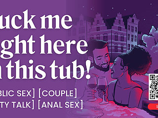 ASMR Audio Porn: Public Sex In The Hot Tub with Your Girlfriend - Anal & Dirty Talk - Erotic Audio Story