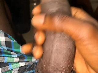 Jerking off my dick after work Part 2