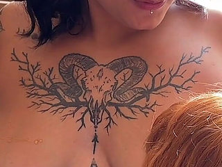 The Chubby Girl Invited Her Friends Over for an Afternoon of Sex