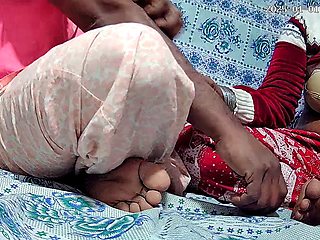 Indian couple enjoys lovemaking in the apartment