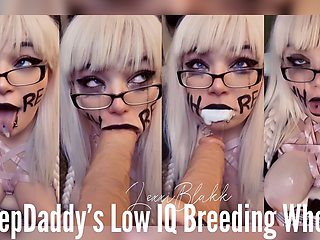 Step-daddys Low Iq Breeding Whore