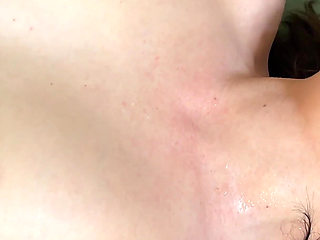 I Squirt on My Face After Rough, Sloppy Throat Fuck with Cumshot and Anal Creampie