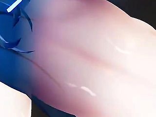 Honkai Impact 3rd Raiden Mei Cowgirl Sex Hentai Nude Creampie Mmd 3D Blue Hair Color Edit Smixix