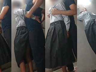 Step brother caught his step sister alone and take advantage.teenager enters her stepbrother's room to have sex after school