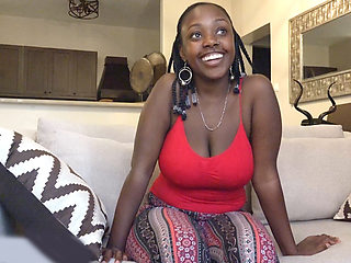 Huge juggs African amateurs fake casting