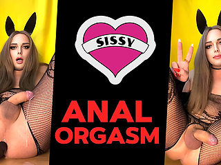 Beautiful Sissy Girl Anal Orgasm