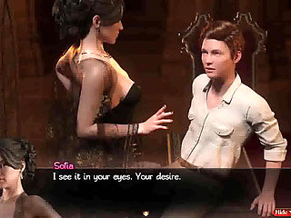 Treasure of Nadia: a sexy MILF and a guy with a very big cock ep 154