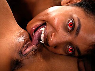 Slutty Canela Skin's lesbian vampire movie