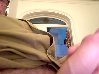 Father's penis stroking