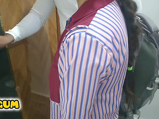 BF Tooks Her GF to His Friends Flat and Fucked Her