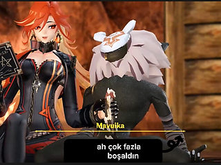 Genshin impact Mavuika - Hot Archon episode 1 Turkish Subtitles