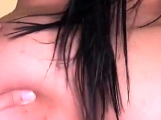 Beautiful Big Ass Brunette Rides and Sucks Her Cuckold Boyfriend's Cock Before Going to the Gym