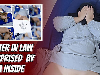 Hijab Sister in Law Got Horny And Surprised By Cum Inside - Minokiiko