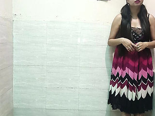 Desi Step Dad Punishes Young 18 Year Old Step Daughter for Smoking Alone