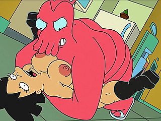 Zoidberg & Amy Classic Cartoon Movie