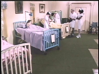 Beautiful Horny Vintage MILF Nurse Sucks Doctor's Big Cock in a 69