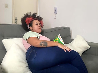 BBW Farting and Burping While I Watch TV