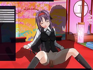 3D Hentai Konno Yuuki Loves Cum in Her Pussy