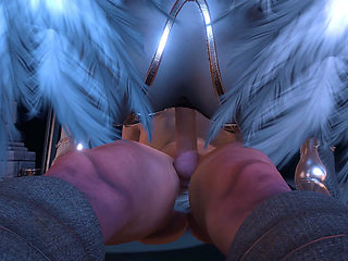 Horny Battle Angel Ride Cock