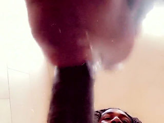 Stepdaddy Sneak in My Bathroom and Fuck My Throat at the Truck Stop