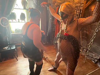 Part 1:- Domina Satana and Her Slave Called Slave Andrew.