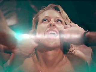 DevilsGangbangs - Horny Savannah Fox Craves Hard For 4 Big Monster In Her Holes: Porn